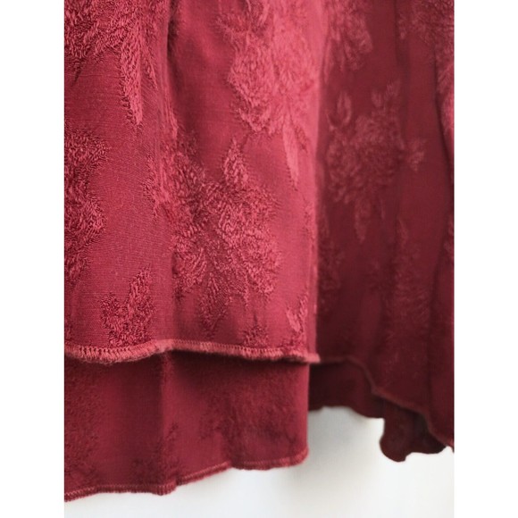 Nooshin Femme Sz S Embroidered Natural Fiber Blouse Long Sleeve Shirt - Picture 4 of 9